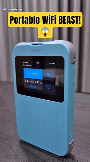 Acer M4 5G: Portable WiFi BEAST! 🔥 #shorts #unboxing