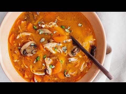 The Best Chicken & Bacon Soup Recipe | Family Meals