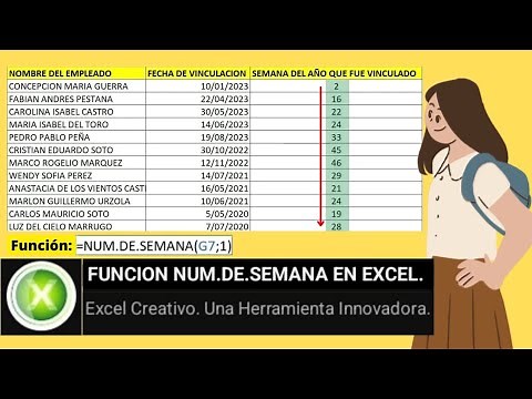 WEEK.NUM FUNCTION IN EXCEL.