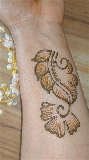 beautiful henna design #newmahendi #henna #artist
