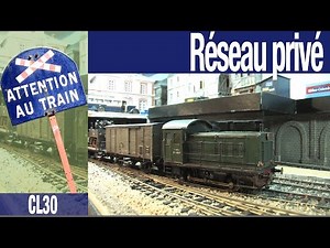 Le réseau à l'échelle 0 de Didier, un membre du Cercle du Zéro