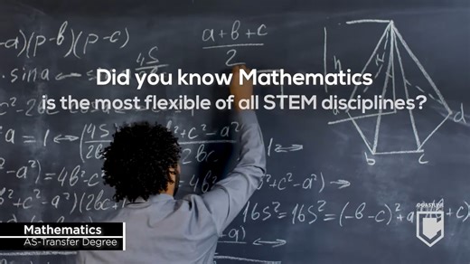 Make the best choice, earn priority admission to a Cal-State University with a Mathematics Associate in Science Degree for Transfer at Coastline College. All the credit at a fraction of the cost with 8-week courses available, online, any time. Apply now: www.coastline.edu/apply | Coastline Military Programs