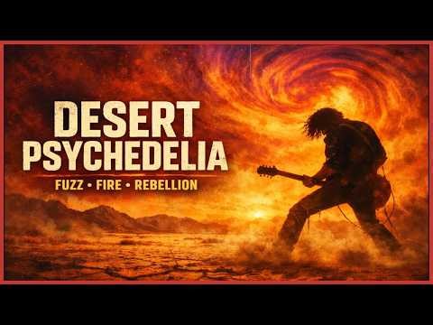 Psychedelic Desert Blues | Gritty Fuzz, Hypnotic Fire & Raw Rebellion