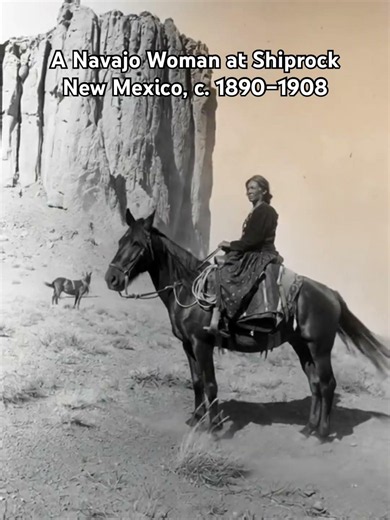 A Navajo Woman at Shiprock | New Mexico, c. 1890–1908