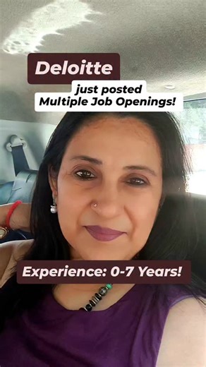 Rajvi Halgekar on Instagram: "Make sure you follow my account & then Comment “Link” as Instagram does not allow us to DM you untill you have followed the page, and I’ll send it in your DM! Deloitte India – Now Hiring Top Functions & Roles Finance & Accounting Assistant Manager, F&A Operate (Record-to-Report) – Bengaluru Deputy Manager, M&A Transaction Diligence (FDD) – Delhi ERP & HR Transformation Senior Consultant, SF-SAP CPI (HR Transformation) – PAN India (e.g. Pune) Manager, SAP SD – Delhi 