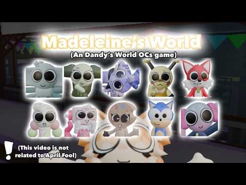 Roblox - Madeleine's World Showcasing Dandy's World OCs V1