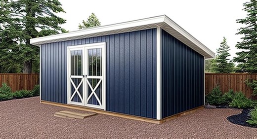 Lean-to Shed Plans 10x20 - PDF Download - Etsy