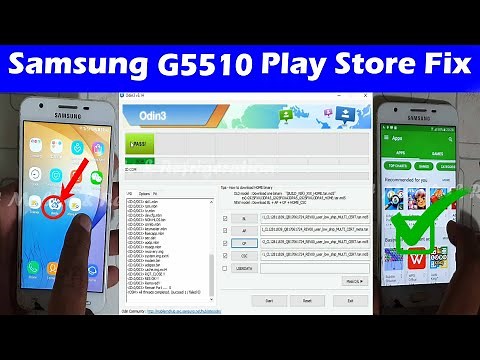 Samsung J5 Prime (G5510) Play Store Fix Firmware Rom
