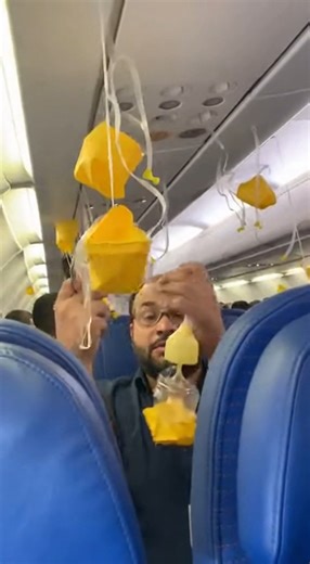 Terrifying moment the plane engine catches fire during takeoff! 😱 Oxygen masks deployed, pure panic onboard. This is a nightmare scenario. ✈️🔥#airplaneincident #enginefailure #aviationdaily #scary 🎬This video was produced by Network Media and Blue-X Studio | Story Crafters