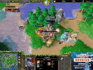 【天秀开局惊了个呆】魔兽争霸大帝解说 LawLiet vs WFZ TR
