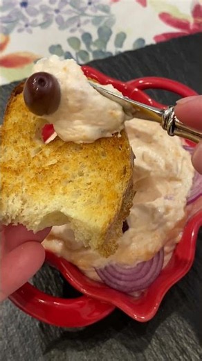 My grandmother's Greek Fish Roe Dip (Taramosalata) Recipe in description!