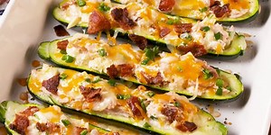 Jalapeño Popper Zucchini Boats Are A Low-Carb Dream