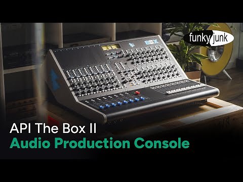 Unboxing the API The Box II | Audio production console