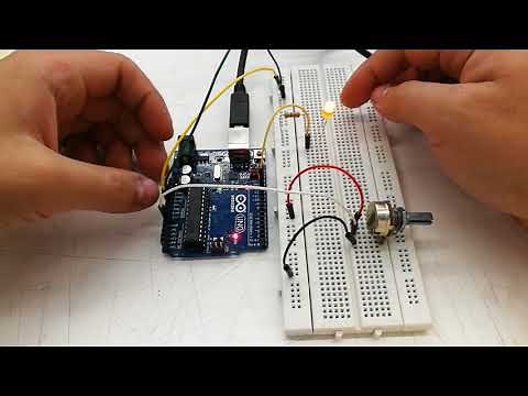 Tutorial conectar un potenciometro.