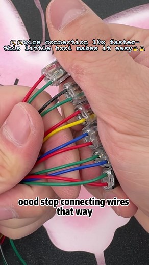 Stop Using Tape This Diy Wire Connectors is Genius #tools #electricalwork #wiring #electricalwork #ledlights Genius No-Tape DIY Wire Connectors for Efficient Wiring Discover the no-tape DIY wire connectors that simplify electrical work. Quick, convenient, and repeatable connections. Get yours now! Keywords: no-tape wire connectors, DIY electrical wiring solutions, quick connect terminal, efficient wiring tools, compact wire connectors, reusable wire connections, easy electrical work tools, snap-