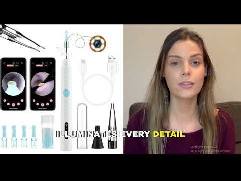 1080P Ear Wax Removal Camera Review | Smart WiFi Ear Cleaner with Tweezers