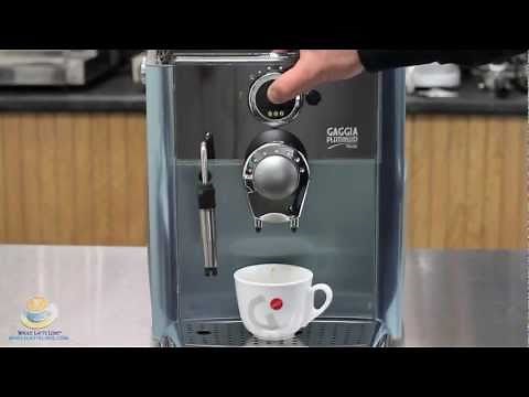 How To Make A Cafe Crema Using A Super-automatic Espresso Machine