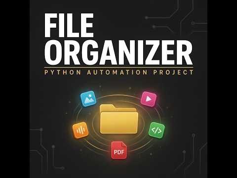 File Organizer in Python — Auto-Sort Files by Type using OS & Shutil