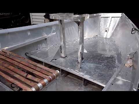 Aluminum drift boat