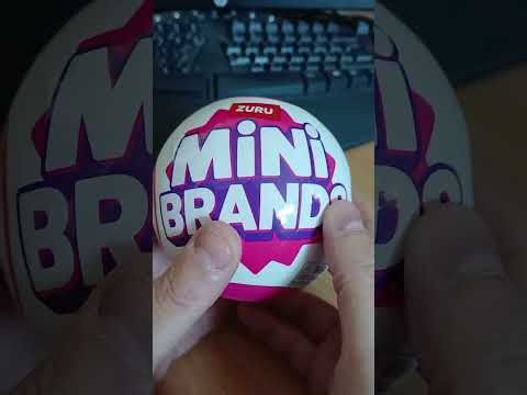 Retro Mini Brands ball unboxing #MiniBrands #ZuruMiniBrands #ToyUnboxing #MysteryToy