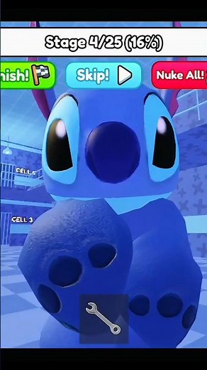 STITCH'S PRISON RUN! Obby #roblox #shorts