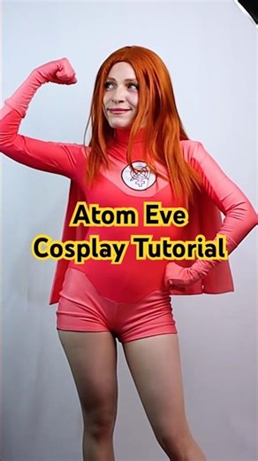 Atom Eve 🩷 cosplay tutorial + patrones PDF #atomeve #atomevecosplay