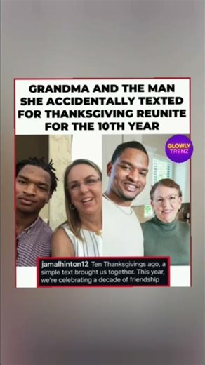 A Decade of Thanksgiving With A Texting Stranger Turned Family#shorts