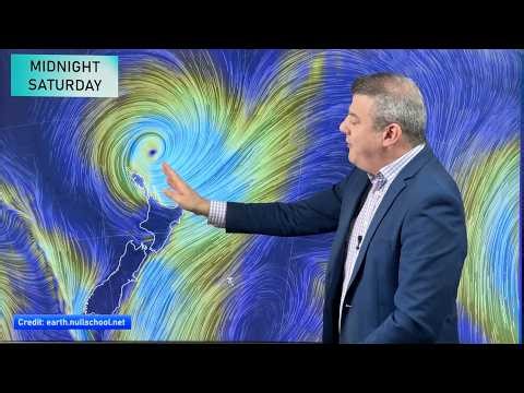 NZ (SAT): Updated forecast for Cyclone Vaianu