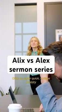 Alex vs Alix. So many biblical parallels