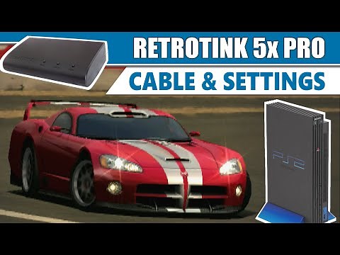 Retrotink5x PRO & Playstation 2 Setup: Recommended Settings (NTSC & PAL) & Cables