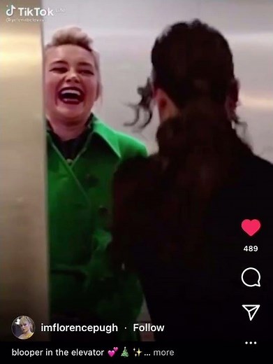 HAWKEYE: Bloopers in the elevator (Hailee Steinfeld & Florence Pugh)