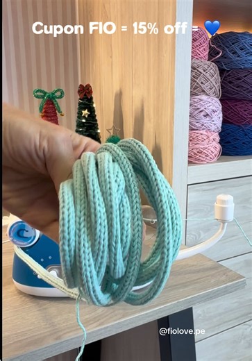 Máquina eléctrica de tricotin: ¡ideal para tus proyectos!