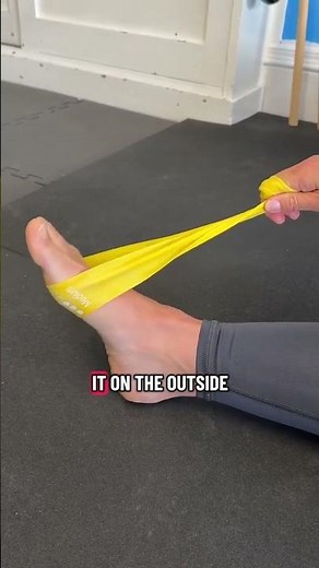 Fix Overpronation | Banded Inversion Exercise for Runners