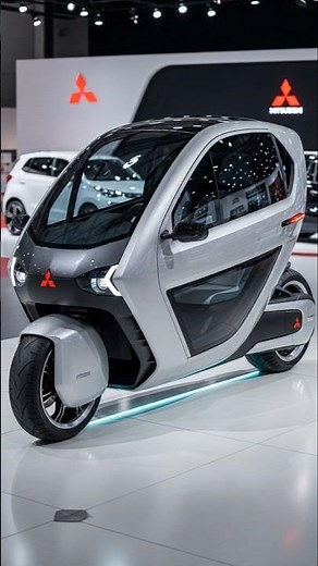 2026 Mitsubishi Enclosed Electric Trike Full Review – Futuristic 3-Wheel EV Explained!