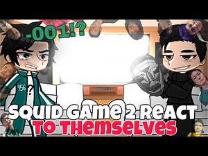 Squid GAME 2 REACTS To THEMSELVES! || Frontman | Squid Game Season 2 | SG2 || Gacha Reacts