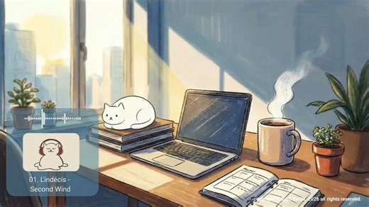 【Playlist】让办公室变得更高级的歌单Vol.02 | 开启愉悦周二上班日 | 烦恼烂事远离我 | Cozy Workspace BGM