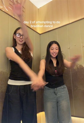 Day 2 of Our Brazilian Dance Challenge