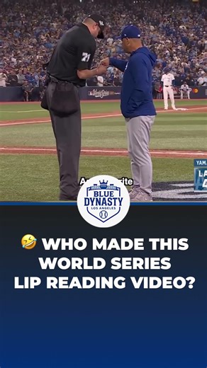 Kike's high pitched scream 😂 #worldseries #Dodgers #BlueJays