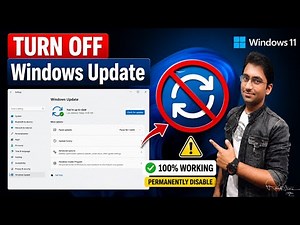 How to Turn Off Windows Update in Windows 11 | Disable Automatic Updates (100% Working)