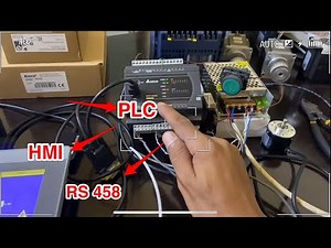التحكم الذكي : ربط Kinco HMI TM070 مع Delta PLC عبر RS-485