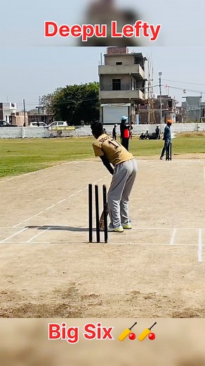 Deepu Lefty 🏏 Six #tennisball #redball #cricket #ipl24 #IPL25 cricketwithmichael | Cricketwithmichael