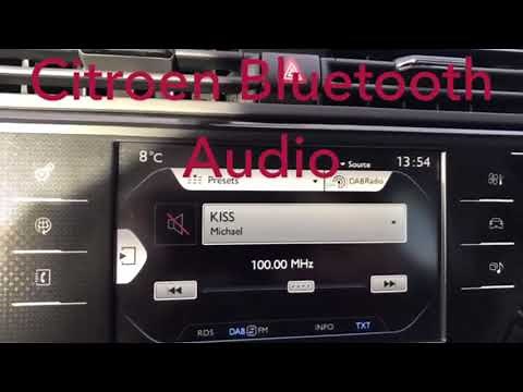 How to use it...Citroen Bluetooth Audio