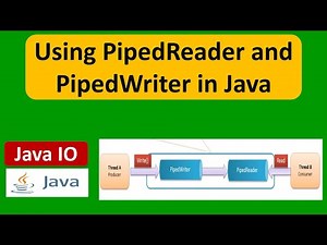 Using PipedReader and PipedWriter in Java | Java IO | Java Tutorial