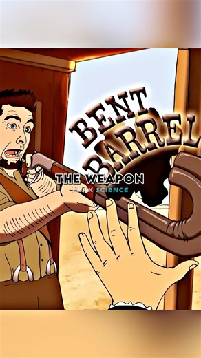 Can a Gun With a Bent Barrel Still Be Lethal? | Myth-busters #mythbusters