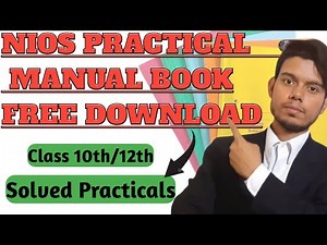 Nios Practical Lab Manual _ Class 10/12 | Nios Practical Book pdf | Nios Practical Manual Download