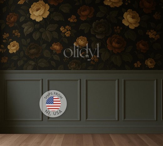 DIY Wainscoting Kit: Peel & Stick Wall Paneling - Half Wall Design - Etsy