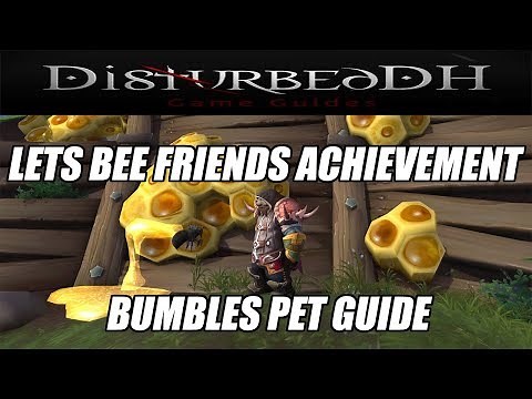Lets Bee Friends Achievement guide - How To Get Bumbles Pet