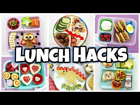 10 Lunch Hacks PERFECT for Back to School (Distance, Homeschool or On Campus)