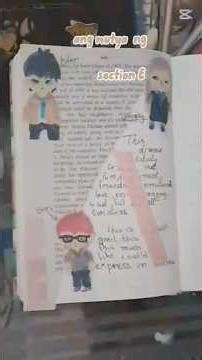 let's create a amanse section e journal #viral#crafting #trendingshorts