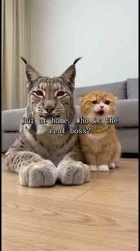 Wait... that's NOT a house cat! 😱 #shorts #animals